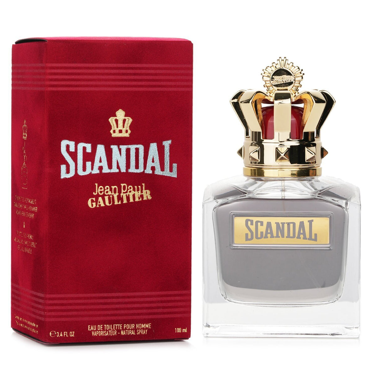 Jean Paul Gaultier Scandal Pour Homme Eau de Toilette 100ml Refillable Spray