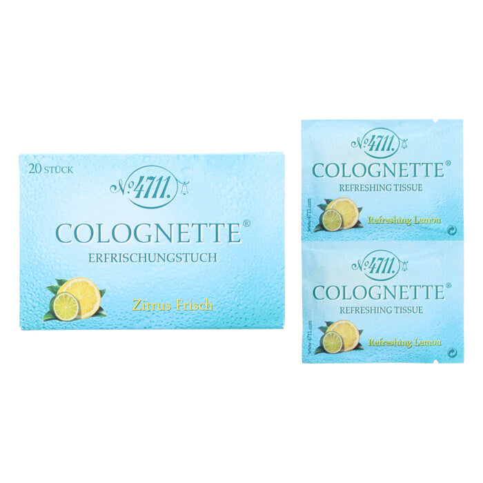 Mäurer & Wirtz 4711 Refreshing Lemon Tissue Pack - 20 Pieces