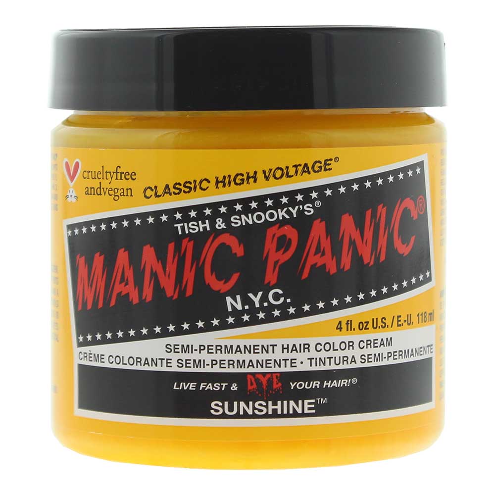 Manic Panic High Voltage Classic Semi-Permanent Hair Colour 118ml - Sunshine