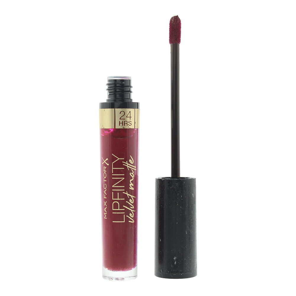 Max Factor Lipfinity Velvet Matte Liquid Lipstick 3.5ml - 90 Red Allure