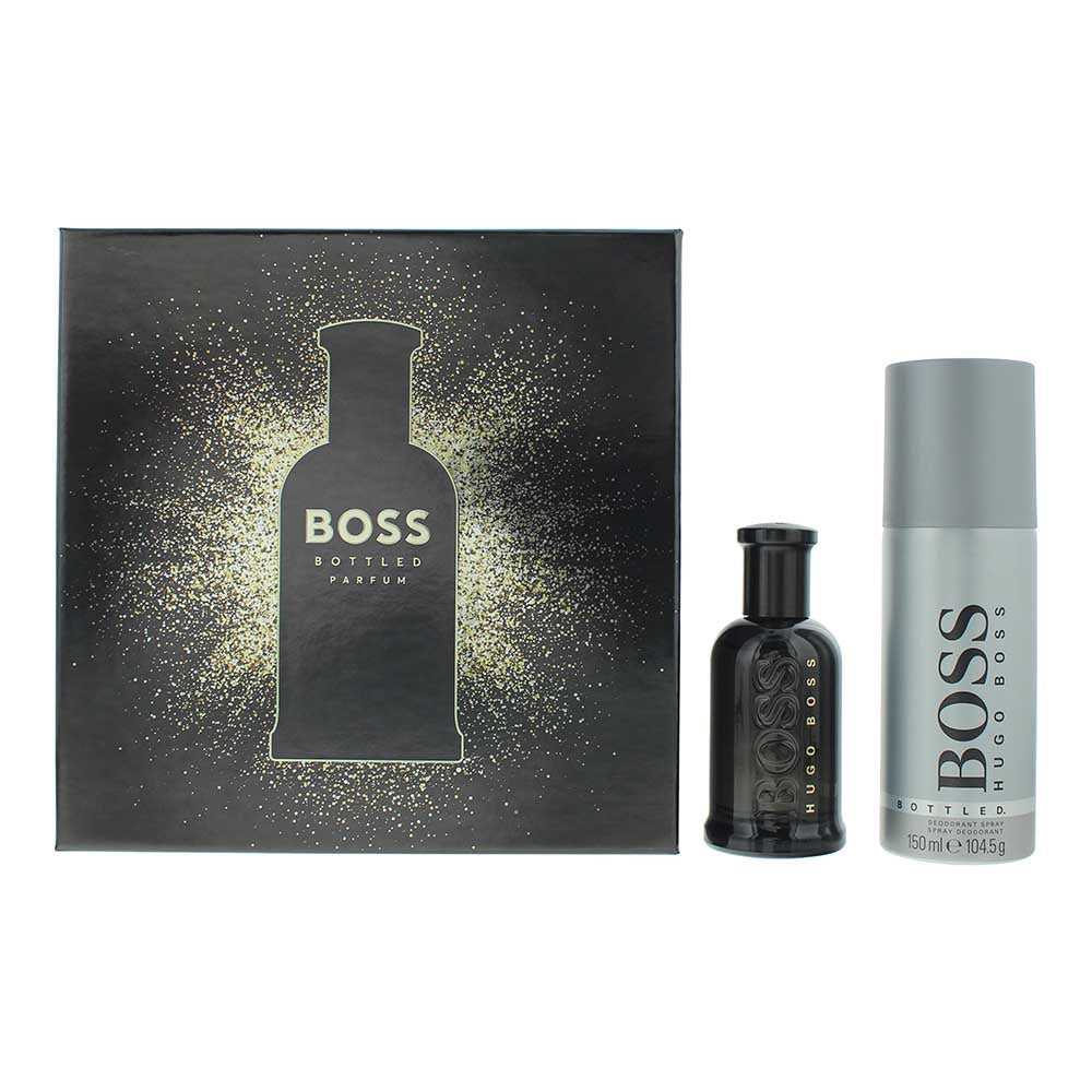 Hugo Boss Boss Bottled Parfum Gift Set 50ml EDP + 150ml Deodorant  Spray