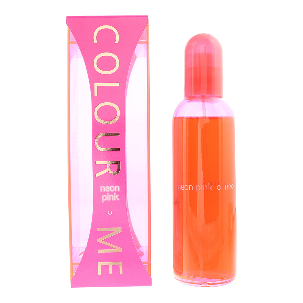 Milton Lloyd Colour Me Neon Pink Eau de Parfum 100ml Spray