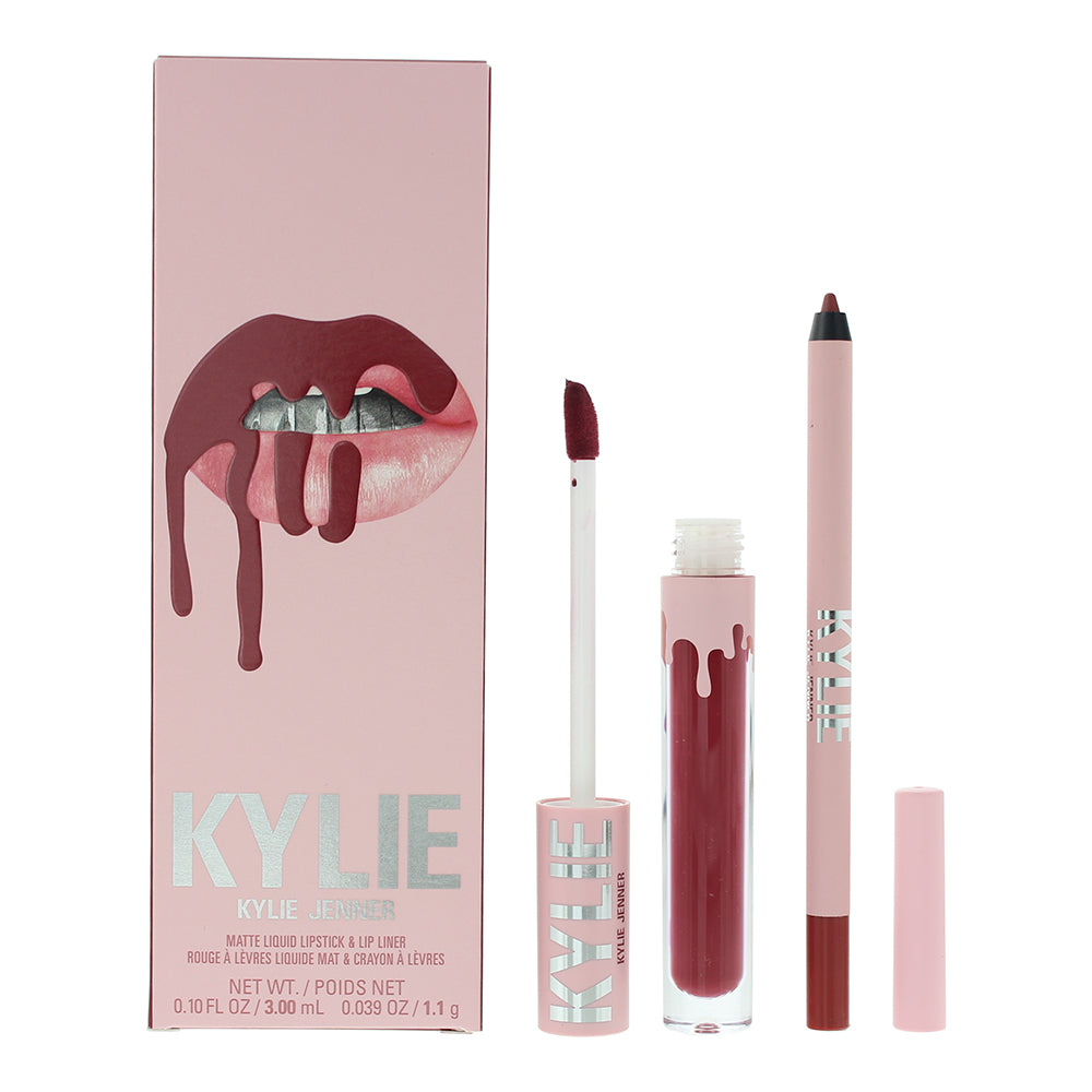 Kylie Cosmetics Matte Lip Kit 3ml Liquid Lipstick + 1.1g Lip Liner - Better Not Pout