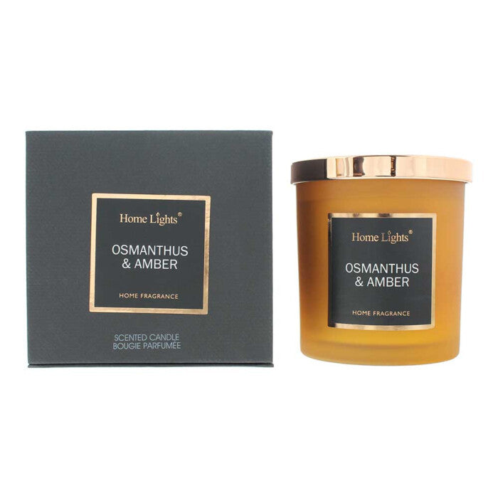 Home Lights Rosewood Macaron Scented Candle 215g