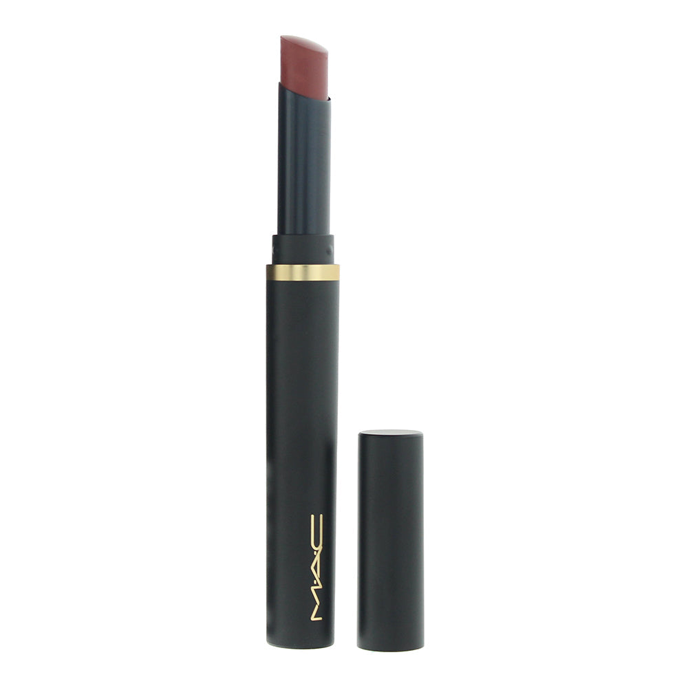 MAC Powder Kiss Velvet Blur Slim Lipstick 2g - 878 Dubonnet Buzz