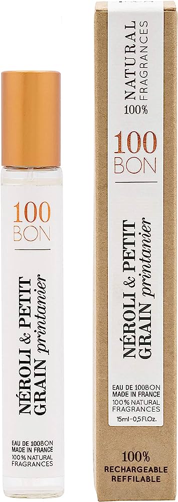 100BOn Néroli & Petit Grain Printanier Eau de Toilette 15ml Spray
