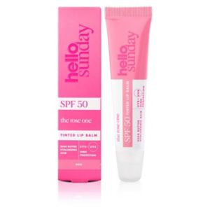 Hello Sunday Tinted Lip Balm SPF50 15ml - The Rose One