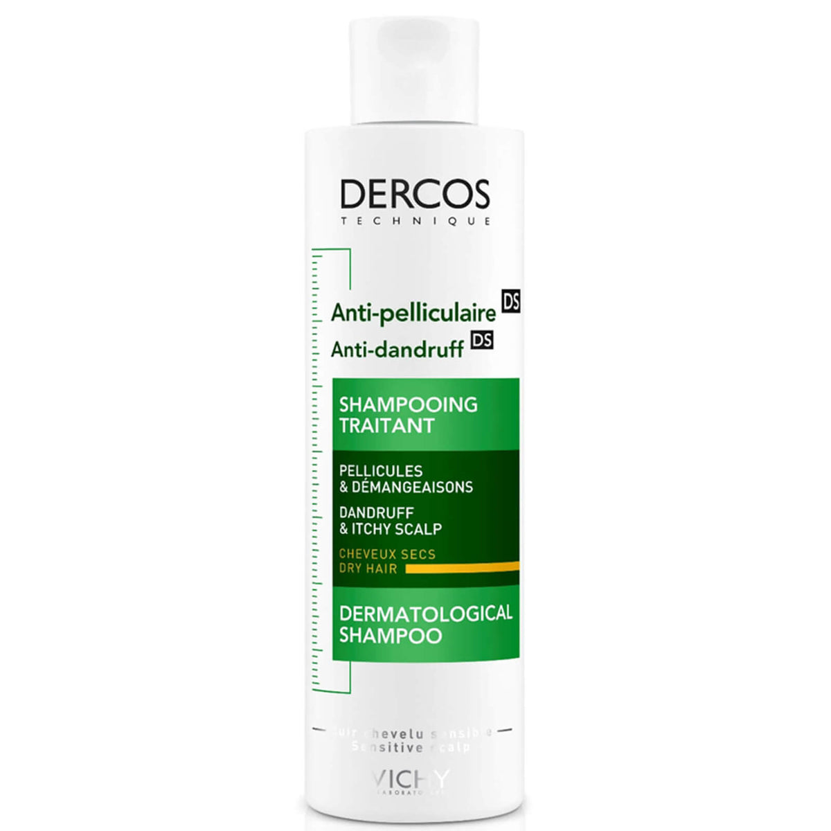 Vichy Dercos Anti-Dandruff Shampoo 200ml - Dry Hair