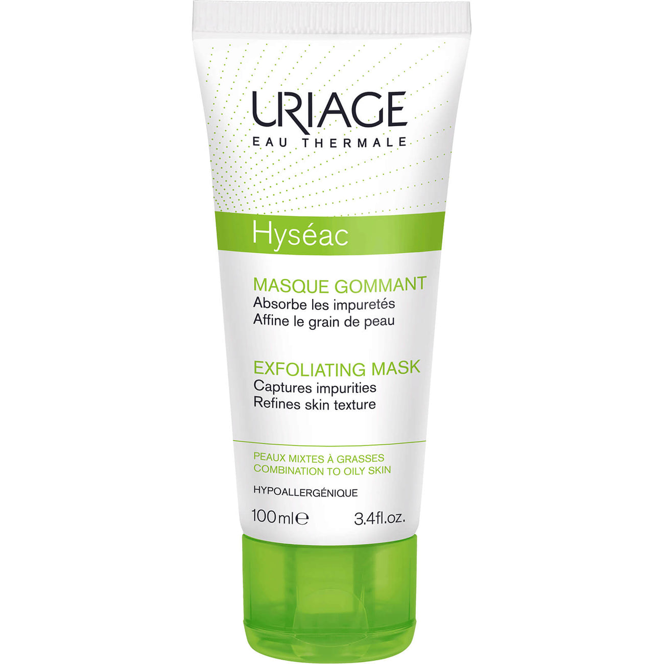Uriage Hyséac 2-in-1 Exfoliating Mask 100ml