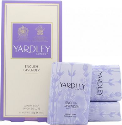 Yardley English Lavender Soap 3x 100g