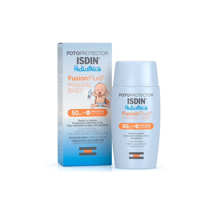 ISDIN Fotoprotector Pediatrics Fusion Fluid Mineral Baby SPF 50+ 50ml