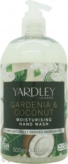 Yardley Gardenia & Coconut Milk Botanical Hand Wash 500ml