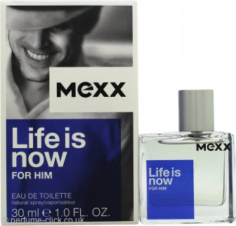 Mexx Life Is Now for Him Eau de Toilette 30ml Spray