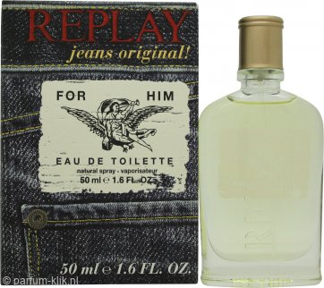 Replay Jeans Original for Him Eau de Toilette 50ml Spray
