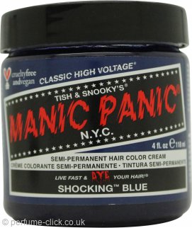 Manic Panic High Voltage Classic Semi-Permanent Hair Colour 118ml - Shocking Blue