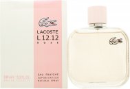 Lacoste L.12.12 Pour Elle Eau Fraiche Rose Eau de Toilette 100ml Spray