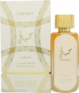 Lattafa Perfumes Hayaati Gold Elixir Eau de Parfum 100ml Spray