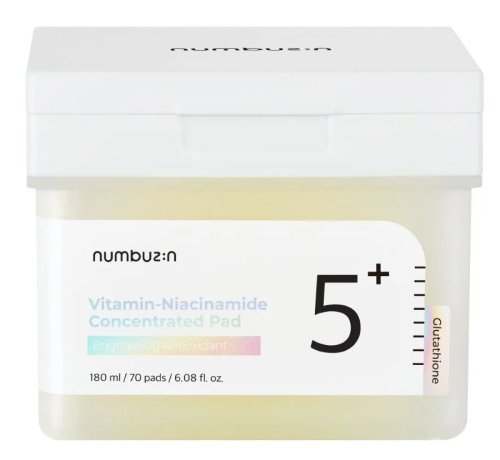 Numbuzin No.5 Vitamin-Niacinamide Concentrated Pads - 70 Pads