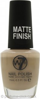 W7 Matte Nail Polish 15ml - 158 Matte Latte