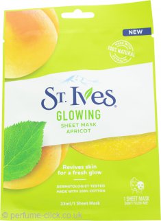 St. Ives Glowing Apricot Sheet Mask 23ml - 1 Sheet