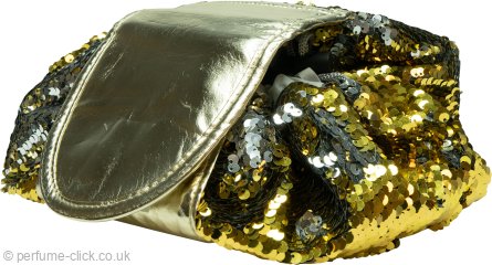 Bags Unlimited Sequin Make Up Bag - Gold