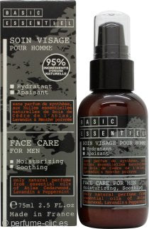 Basic Essentiel Face Care For Men Moisturizing Soothing Cream 75ml