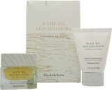 Elizabeth Arden White Tea Skin Solutions Gift Set 50ml Replenishing Micro Gel-Cream + 50ml Gentle Purifying Cleanser