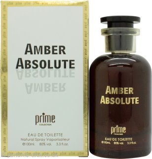 Prime Collection Amber Absolute Eau de Parfum 100ml Spray