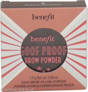 Benefit Goof Proof Brow Filling Powder 1.9g - 05 Warm Black-Brown