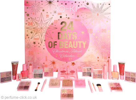 Q-KI 24 Days of Beauty Advent Calendar 2025 24 Pieces
