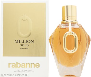 Paco Rabanne Million Gold For Her Parfum 90ml Spray