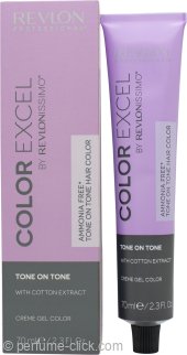 Revlon Revlonissimo Color Excel Creme Gel Hair Colour 70ml - 9.12 Very Light Ash Iridescent Blonde