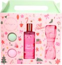 The Kind Edit Co. Utopia Headband Gift Set 200ml Bath & Shower Gel + 2 x 50g Bath Fizzers + Headband