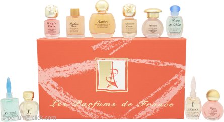 Charrier Parfums Les Parfums De France Gift Set 10 Pieces
