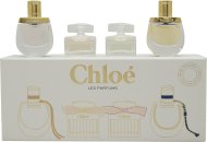Chloé Miniature Gift Set 5ml Nomade EDP + 5ml Nomade Nuit D'égypte EDP + 5ml Chloé EDP + 5ml Lumnieuse EDP