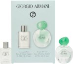 Giorgio Armani Miniature Gift Set 5ml Acqua Di Giò EDT + 5ml Acqua di Gioia EDP