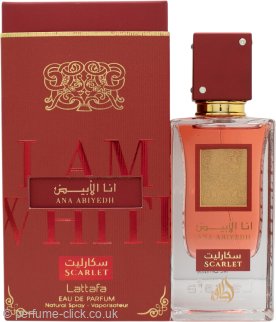 Lattafa Perfumes Ana Abiyedh Scarlet Eau de Parfum 60ml Spray