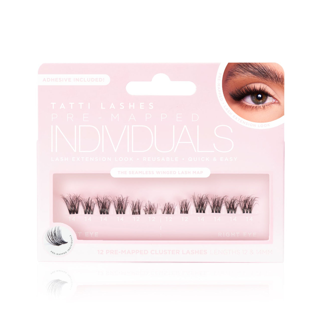 Katie Price False Eyelashes Gift Set 4 x Thame + 4 x Wild + 4 x Fierce
