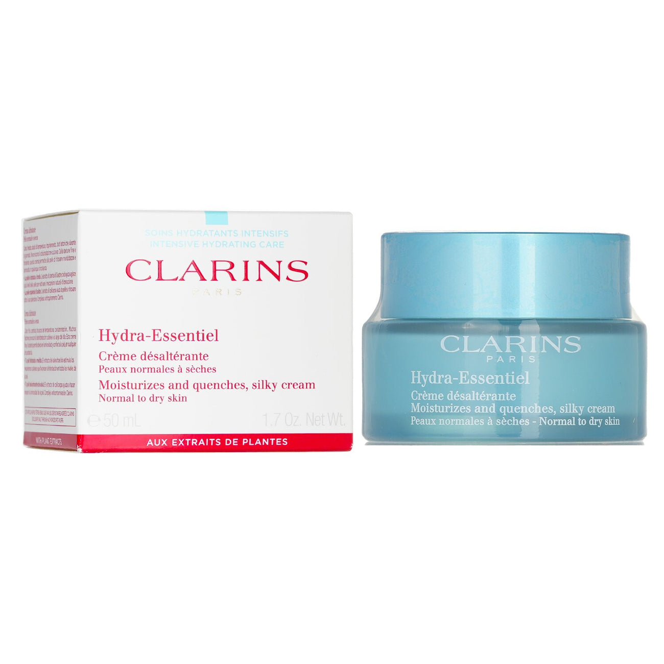 Clarins Hydra Essentiel Moisturizes & Quenches Silky Face Cream 30ml