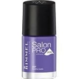 Rimmel Salon Pro With Lycra Nail Polish 12ml - 337 Purple Rain