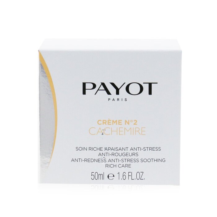 Payot Crème N°2 Cachemire Anti-Stress Anti-Redness Soothing Rich Care 50ml
