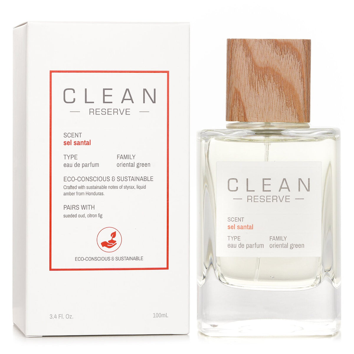 Clean Sel Santal Eau de Parfum 100ml Spray