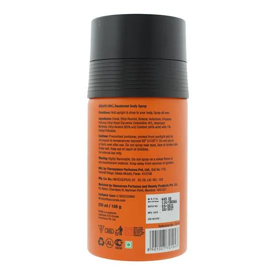 HRX Escape Deodorant 250ml Spray
