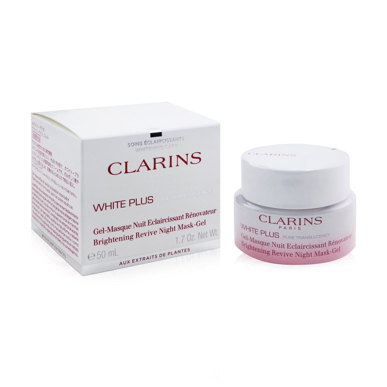 Clarins White Plus Brightening & Renewing Night Gel-Mask 50ml