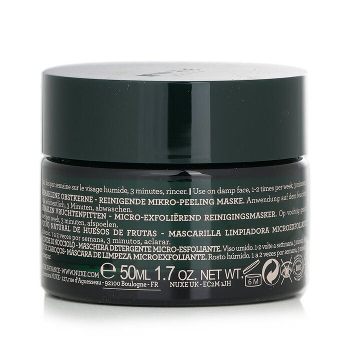 Nuxe Bio Organic Fruit Stone Powder Micro-Exfoliating Cleansing Mask 50ml