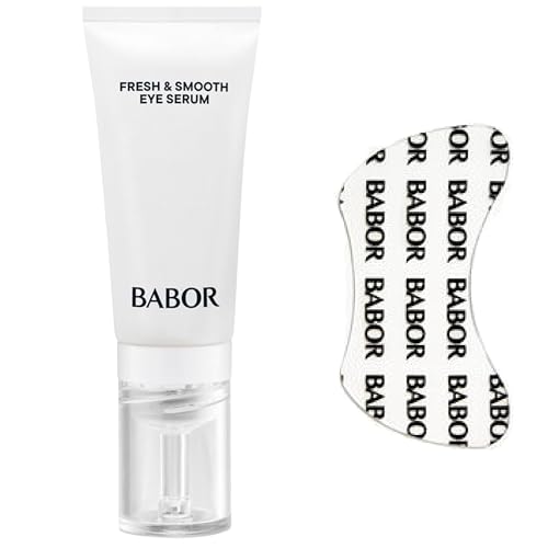 Babor Skinovage Moisturizing Instant Fresh & Smooth Eye Serum 15ml + Patches