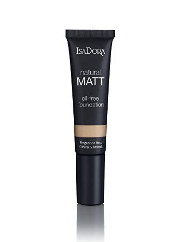 IsaDora Natural Matt Oil-Free Foundation 35ml - 20 Honey