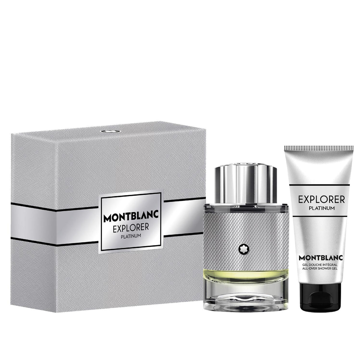 Mont Blanc Explorer Platinum Gift Set 60ml EDP + 100ml Shower Gel