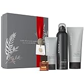 Rituals Homme Care Gift Set 70ml Hair & Body Wash + 70ml Body Lotion + 50ml Shower Foam + 50ml Antiperspirant Spray + Bag