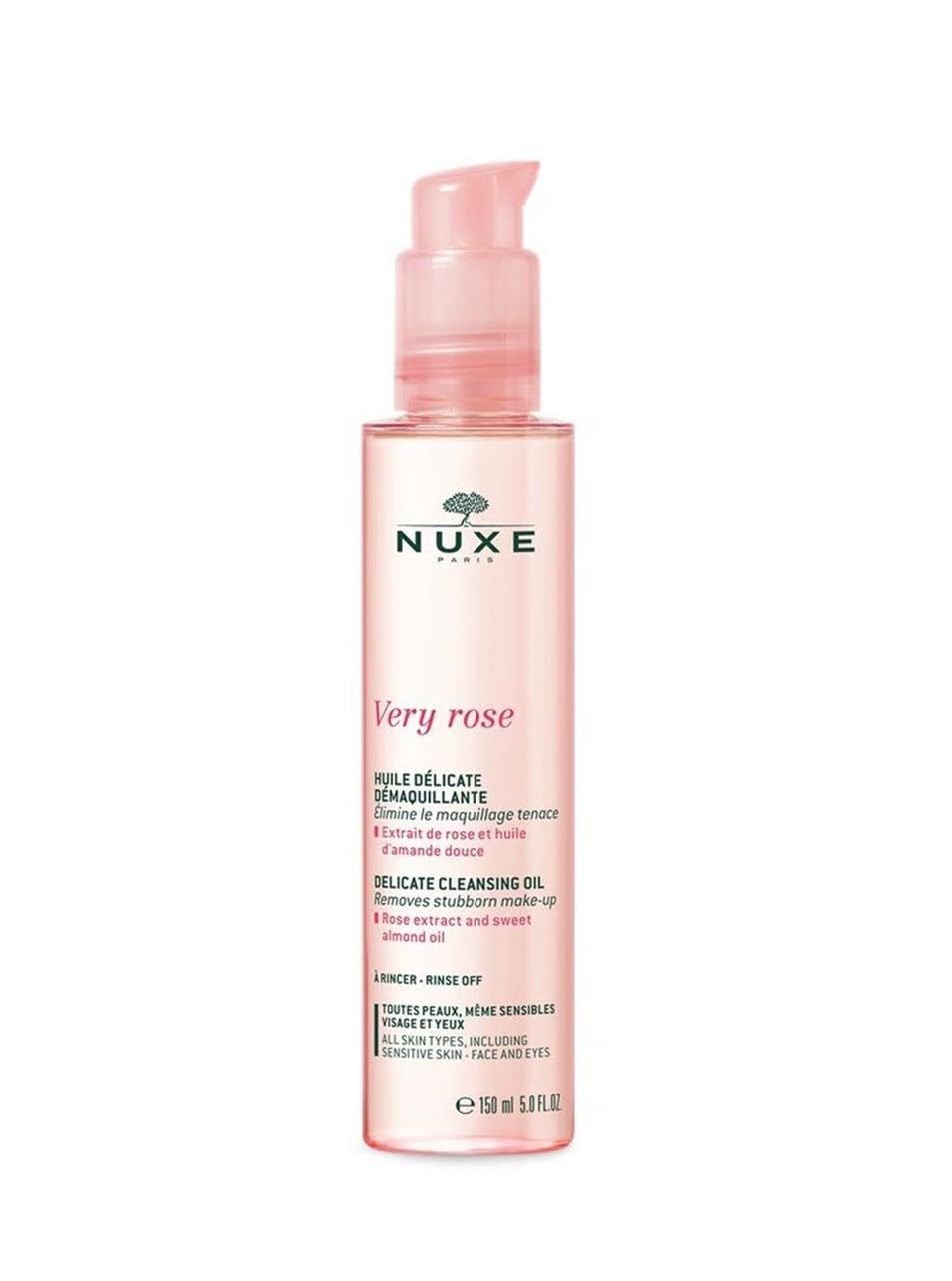 Nuxe Very Rose Delicate Cleansing Oil 150ml